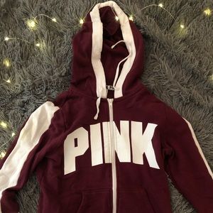 Pink hoodie